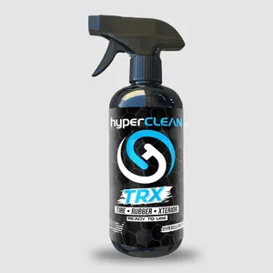 hyperCLEAN TRX Tire Rubber and Exterior Cleaner - Versatile Non-Acid Wheel and Tire Cleaner for Tough Grime Removal with Concentrated Surfactant Technology