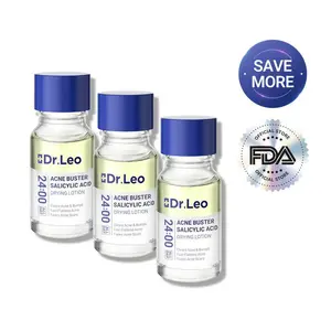 Dr.Leo 24H Acne & Pimple Treatment Drying Lotion with Salicylic Acid Sulfur & Niacinamide for Inflammation Relief Post-Blemish Care & High Pressure Pimple Relief | Strengthen the skin barrier | Acne Clearing Products