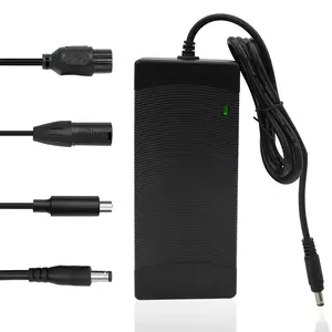 54.6V 2A Electric scooter Charger for 48V Lithium Battery Compatible with GOTRAX GXL V2, G2, G3, G4  3 Prong Connector Power Adapter