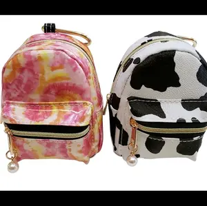Mini Backpack Coin Purse Keychains