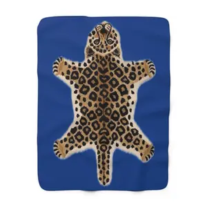 LEOPARD FLEECE BLANKET
