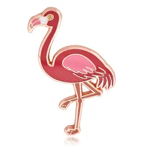 Flamingo Hard Enamel Pin