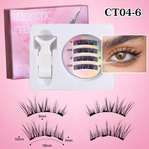 Magnetic Eyelashes Soft All-in-One Kit,Glue-Free & Reusable, Lightweight Natural Look, Stays All Day. Perfect for Party, Wedding, Stage & Christmas Makeup. Ideal Holiday Gift for Women. Makeup Cosmetic