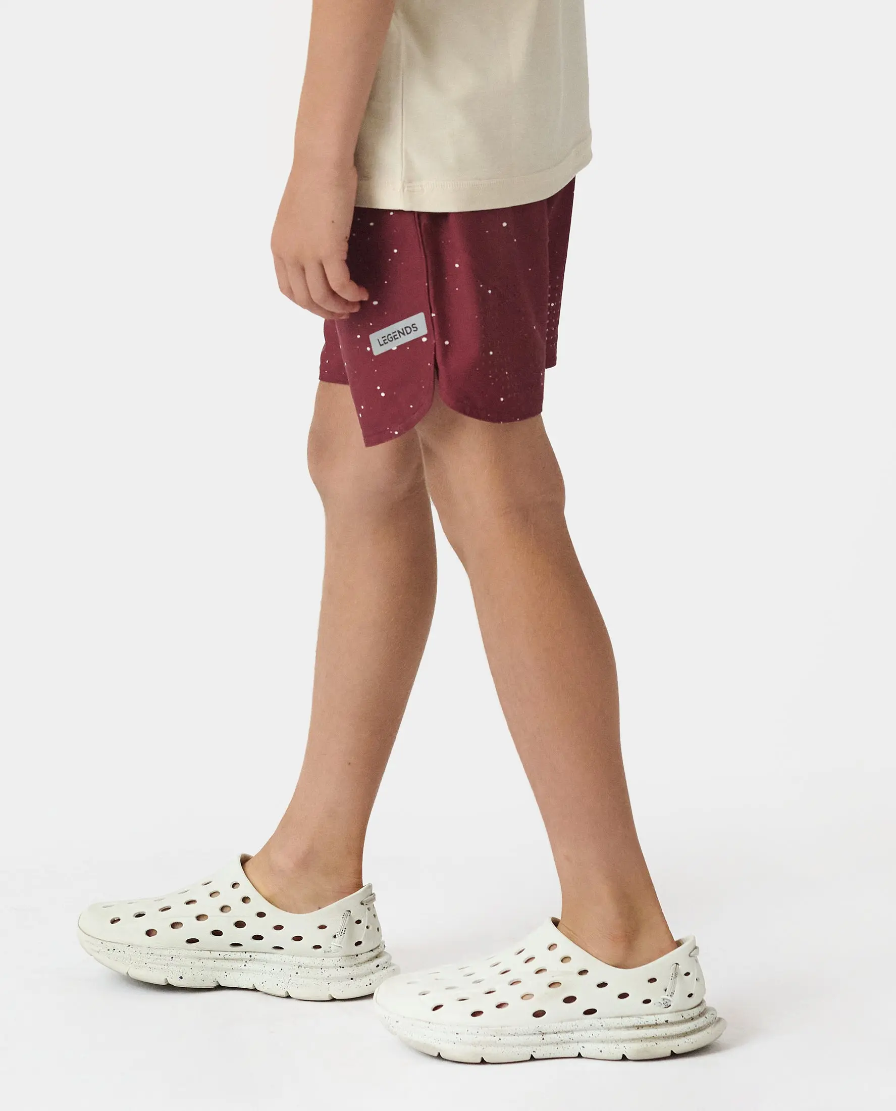Little Legends Luka Short Ruby Splatter, Small