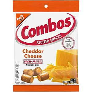 Combos Cheddar Cheese Baked Pretzel Snacks, 13.5 Oz. Bag, 13.5 Oz
