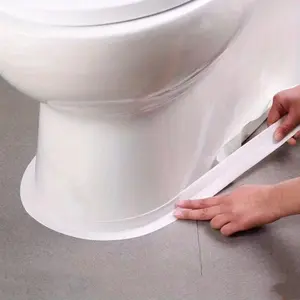 1 Roll Mold-resistant Toilet Caulk Strip, Self-adhesive Sealing Tape, Waterproof Tape to Prevent Moisture, Kitchen Sink Beautiful Seam Stickers, Seal Protector