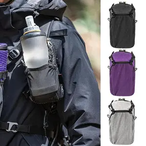 Backpack Shoulder Strap Pouch - Smartphone Strap Pack, Waterproof Backpack Strap Pocket Attachment Bag for Hikers, Small Crossbody Bag Waist Pack for Sports Hiking Camping