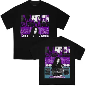 Julia Wolf The Deep End World Tour 2026 Shirt,Indie Pop Concert Graphic Tee, Music Artist Tour Dates Shirt, Fan Merch for Men Women, Vintage Aesthetic Streetwear Outfit Gift