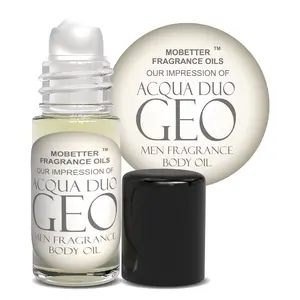 MOBETTER FRAGRANCE OILS Acqua Duo Geo 1 Oz Perfume Fragrance Body Oil for Men