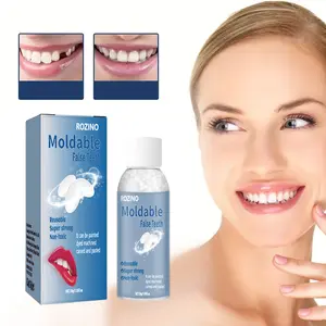 Huoya Toothpaste from China - Moldable False Teeth Product by Rozino - Reusable & Super Strong - Non-Toxic Attributes Highlighted