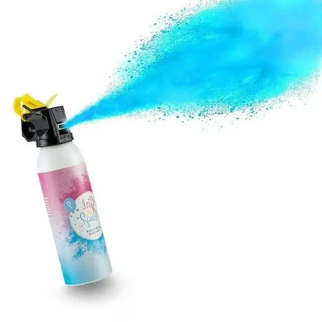 4 Pack-Blue and Pink Baby Shower Powder Baby Gender Reveal Powder Spray Gender Reveal Colorful Props event decor party popper baby shower spray gender reveal spray