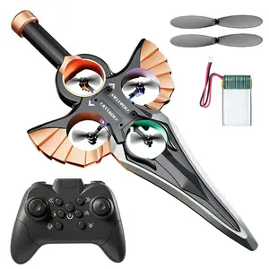 Remote Flying Sword, Flying Sword Rc Glider, Multiple Gears Speed Stunt Drone, Beginner-friendly Remote Control Airplane, Outdoor Gift for Teens and Adults
