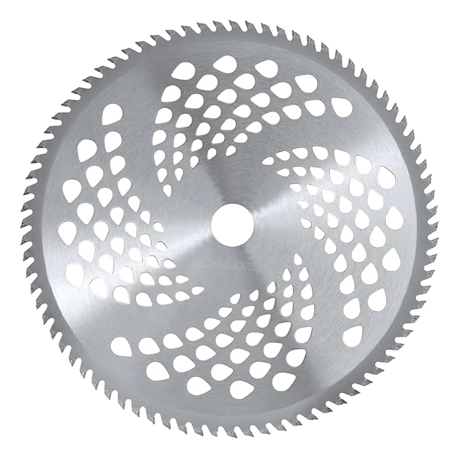 Alloy lawn mower blade/trimming blade, 40T, 255 mm × 25.4 mm, replacement part for round saw on lawn mowers, trimming blade
