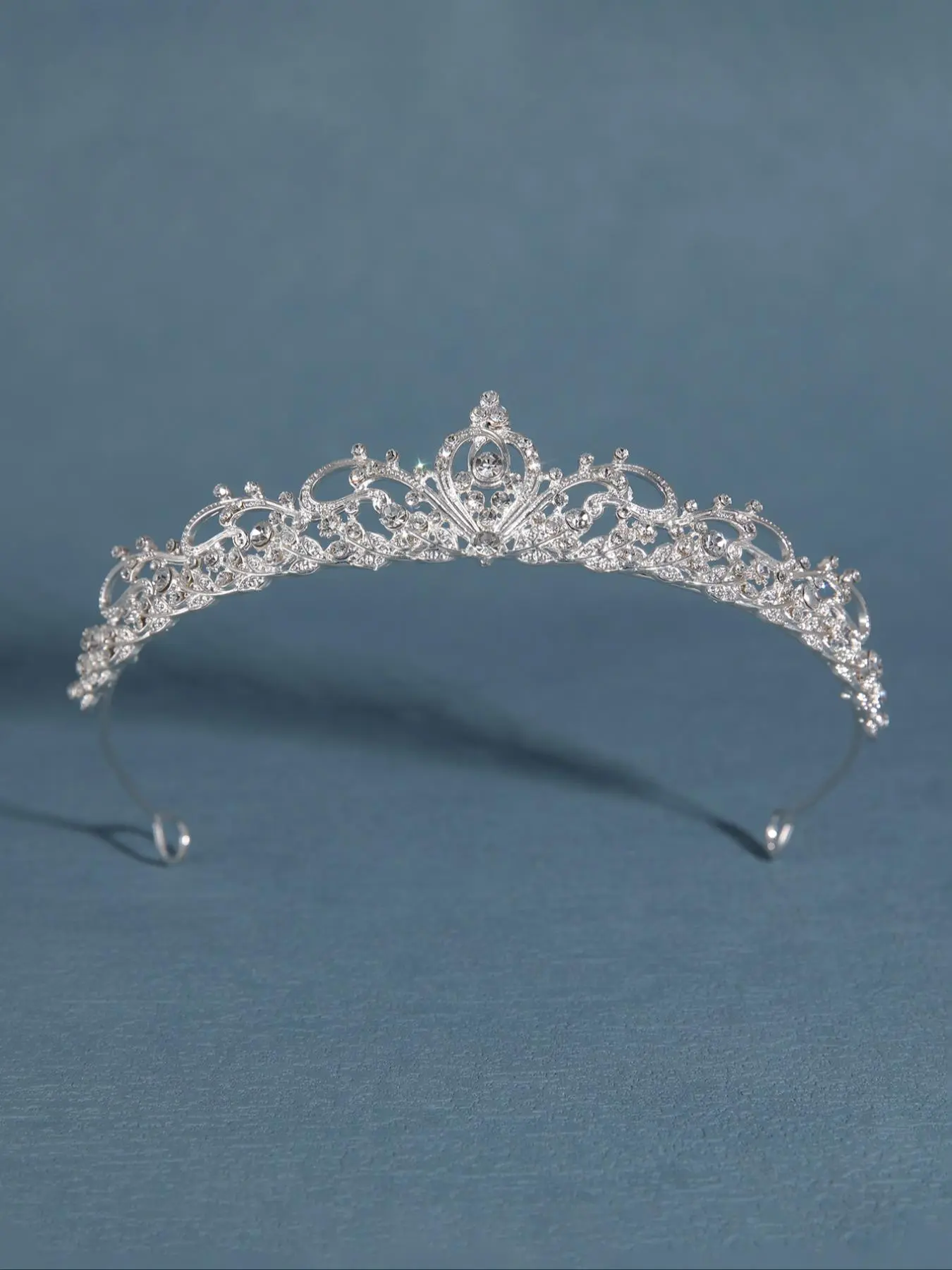 Rhinestone Crown Tiara Elegant Crown Design for Wedding, Bridal Party & Formal Occasions, Elegant All-match Fashion Accessories for Women, Bridal Accessory, Styling Accessory