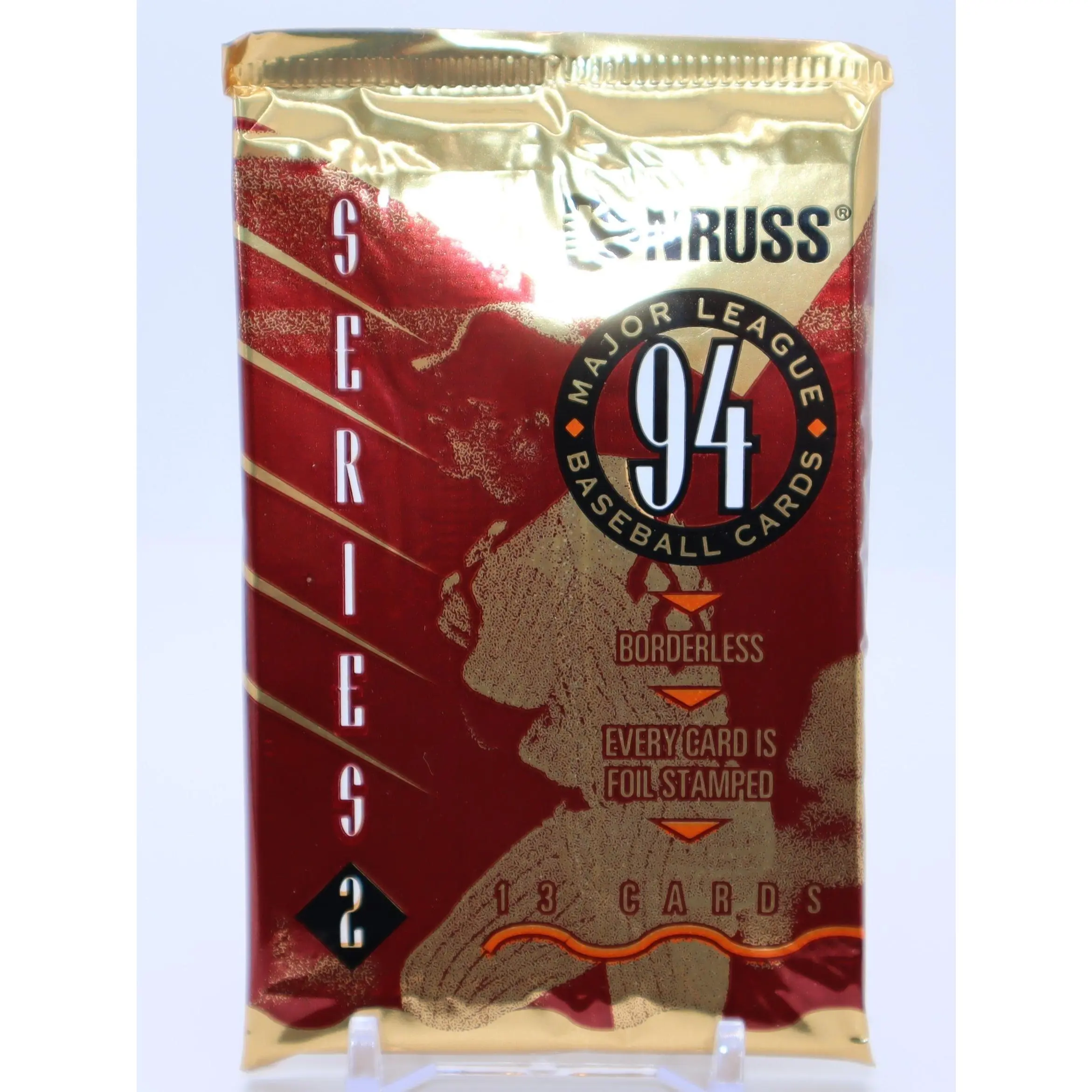 1994 Donruss Baseball Trading Cards Pack - 13 Cards, Sportscards Collectible, Sports Cards Repacks, Card Collecting