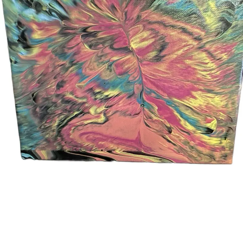 UV/Blacklight Reactive Painting-multicolored Acrylic Painting