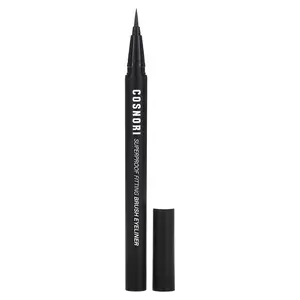 Cosnori Superproof Fitting Brush Eyeliner, 01 Black, 0.02 fl oz (0.6 g)