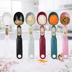 Electronic Kitchen Scale 500g / 0.1g electronic measuring spoon scale, household small kitchen weighing spoon, measuring handheld, measuring utensils Cover, food scale