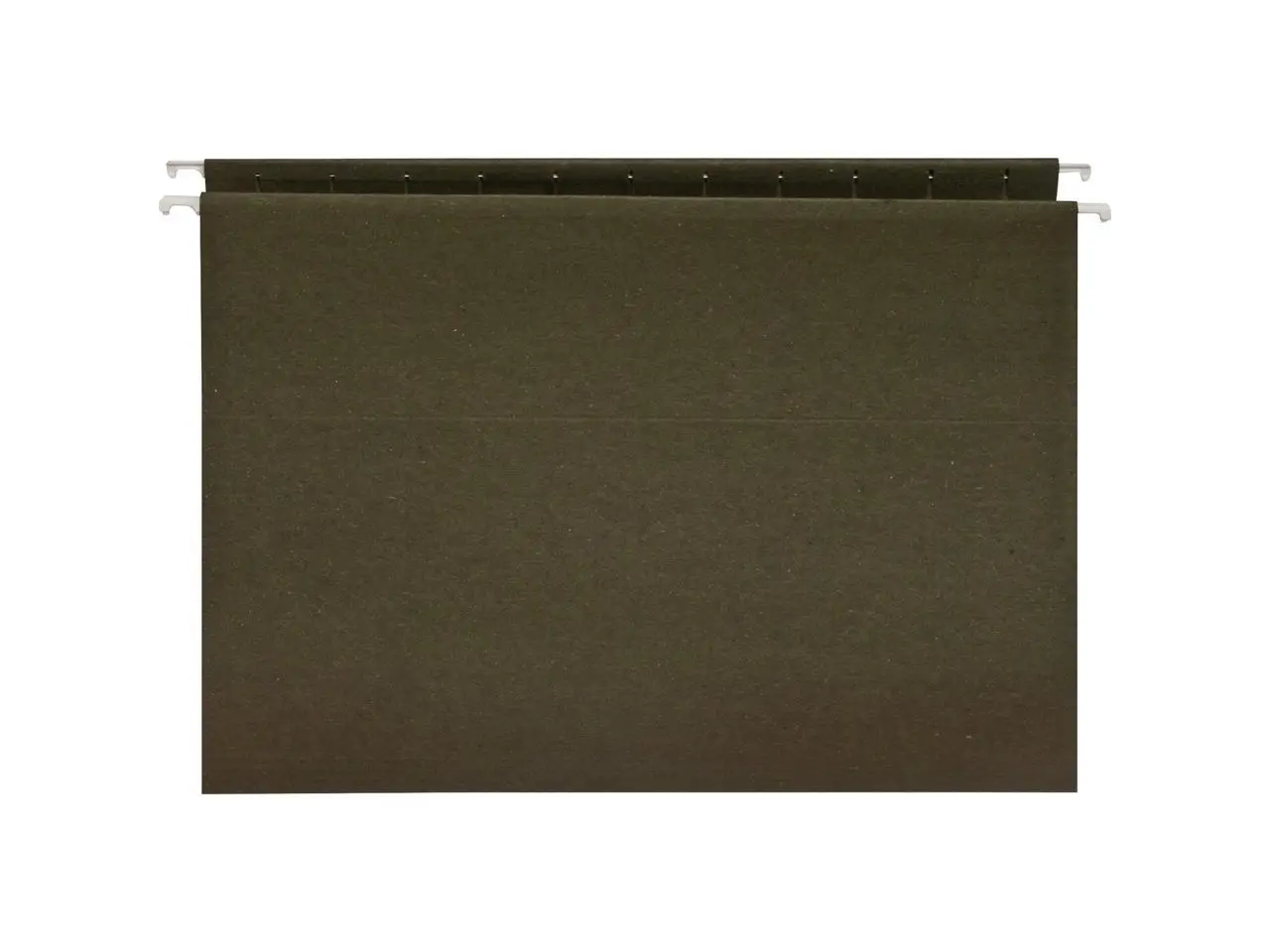 Business Source Hanging Folders w/o Tabs Letter 25/BX Green 26528