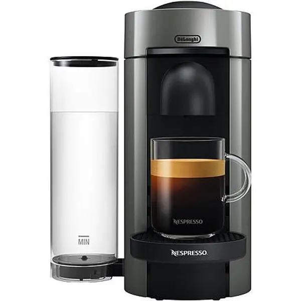 Nespresso VertuoPlus Gray Single-Serve Coffee Espresso Machine Nespresso VertuoPlus Gray Single-Serve Coffee Espresso Machine
