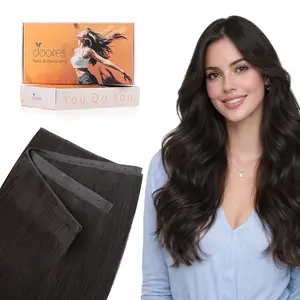 DOORES Butterfly Weft Hair Extensions Human Hair Genius Weft PU 14-24inch Seamless Hand Tied Double Weft PU Extensions DOORES Butterfly Weft Hair Extensions Human Hair Genius Weft PU 14-24inch Seamless Hand Tied Double Weft PU Extensions #SummerVibes