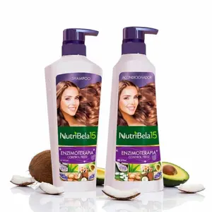 Nutribela 15 Enzimoterapia Shampoo 400mL + Acondicionador 400mL (2 Pack)