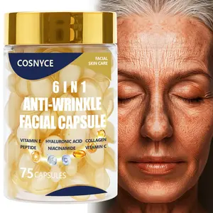 Cosnyce Face Capsules with Vitamin E, C, Niacinamide, Fullerene, Retinol, Skincare, Youthful Skin Care Formula