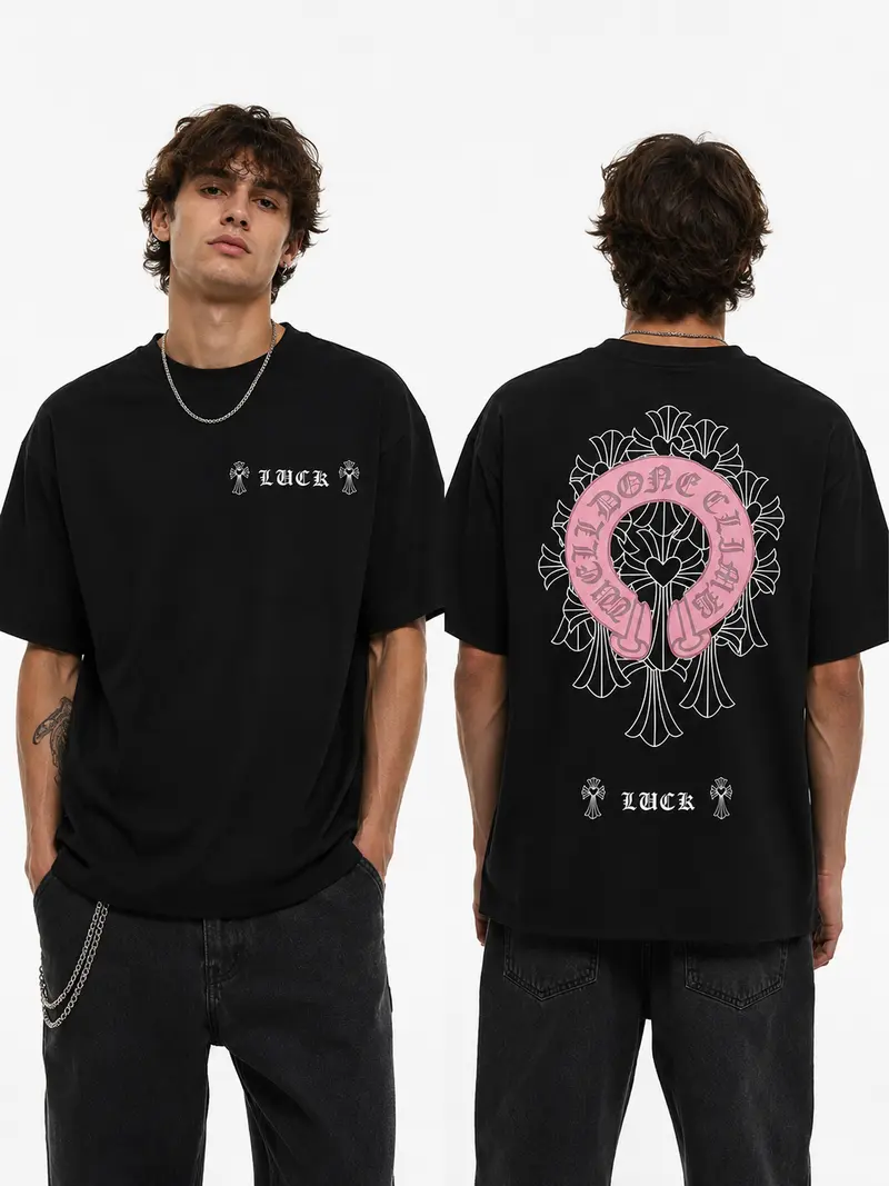 chrome hearts colorful crosses shirt - TikTok Shop