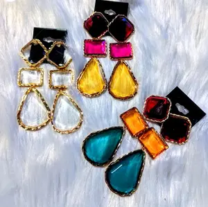 Jewel Drop Earrings NO RETURNS NO EXCHANGES