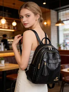 Large Capacity Multi Layer Commute School Dual Use Backpack Casual Versatile Bag For Office Workers Business Trip Travel Daily Use Travel Backpacks