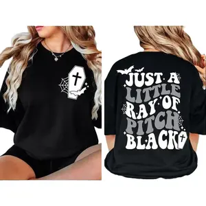 Halloween Sweatshirt, Halloween Shirt, Retro Halloween, Spooky Season Unisex Shirt for Women, Womenswear, Lady Top