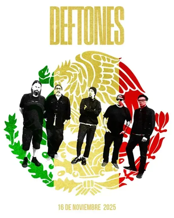 Deftones Rock Band Tour 2025 Poster Home Decor (Unframed)