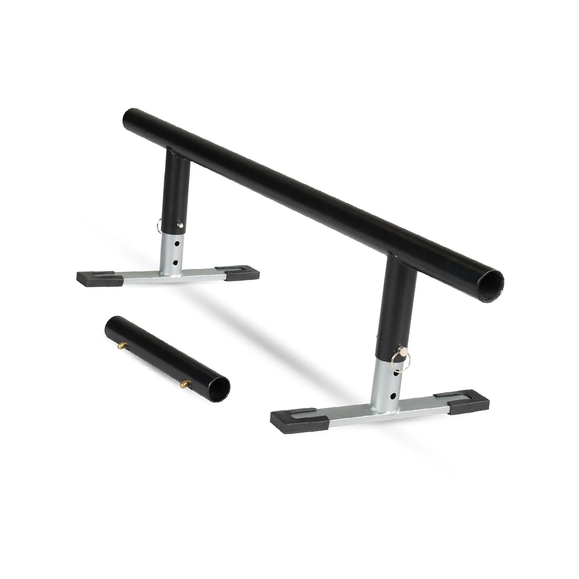Madd Gear 36" Grind Rail Extension Kit for 55" & 99" Grind Rails, Adjustable Heavy-Duty Steel - Black / Gray