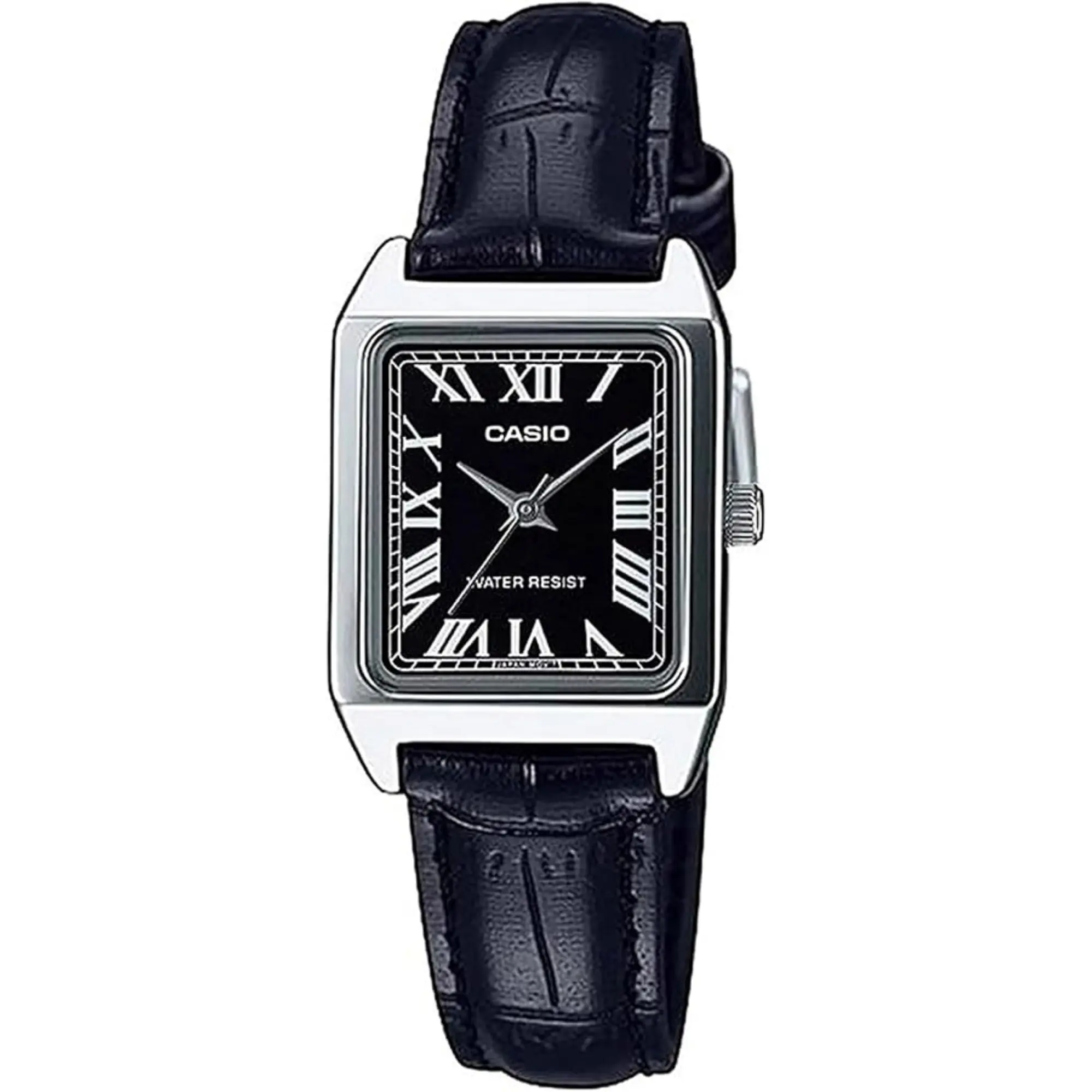 Casio Women's Black Analog Watch with Black Dial - LTP-V007L-1BUDF