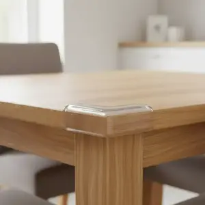 8pcs Table Corners, Corner Guards, Clear Corner Protectors, Corner Protectors, Baby Proof Corner Guards Stop Child Head Injuries Tables, Furniture & Sharp Corners Baby Proofing (L-Shaped)