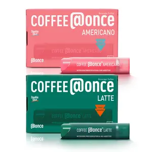 COFFEE @ONCE Cold Brew Coffee Concentrate, Perfect for Instant ice Coffee, instant latte espresso, Travel Friendly, New Year's Gifts, Mix Flavor