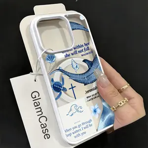 Whale Shark Turtle Shell Phone Case,Oceanic Serenity Style for iPhone 17 16 15 14 13 12 11 Plus Pro Max.
