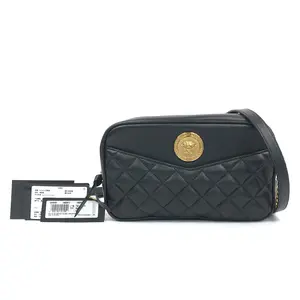 Pre-owned VERSACE Leather Shoulder Bags 9.06'' R1279 Shoulder Bag C1367134561 0412 T1 Rina