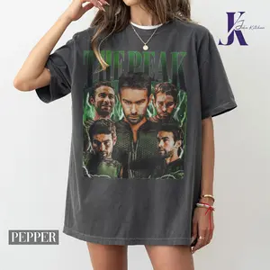 New Version The Peak Vintage T-Shirt, THE DEEP Vintage Shirt, Bootleg Retro 90's Fans Washed Graphic Tee Gift