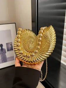 Women's Fashionable Shell Shaped Crossbody Bag, Casual Versatile Shoulder Bag for Daily Used, Trendy All-match Commuter Bag, Trendy Purse