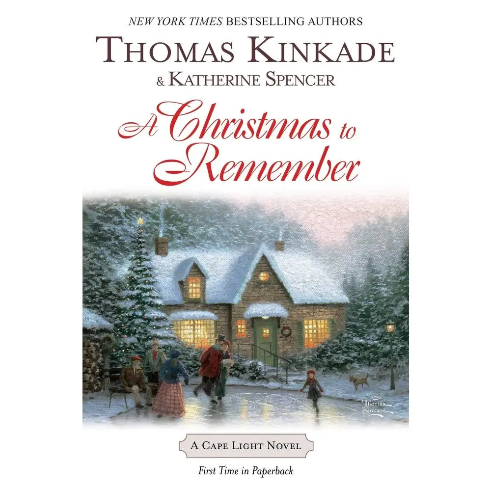 USED Book - A Christmas To Remember: A Christmas To Remember: A Cape Light Novel by Kinkade, Thomas (Paperback) - english