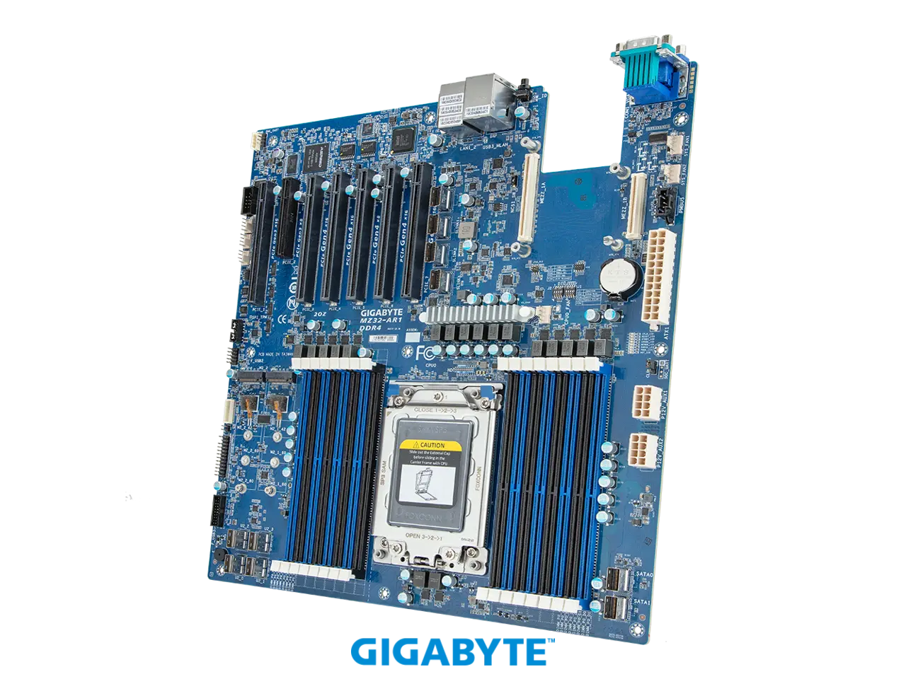 GIGABYTE MZ32-AR1 Motherboard - AMD EPYC™ 7003 - E-ATX UP RoT