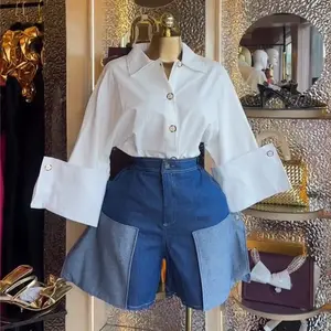 Autumn and winter clothing 2025 Fall Long Sleeve Single Breasted High Waist Blouse and Shirt Street Casual Loose OL Tops Shirts