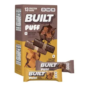 Built Protein Bar Brownie Batter & Salted Caramel 1.41 oz 13 ct