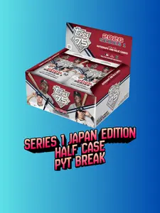 BREAK #A193 - 2026 TOPPS SERIES 1 JAPAN EDITION  BASEBALL BOX (6 BOX PYT) ***ALL CARDS SHIP***
