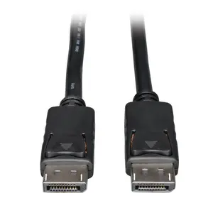 Tripp Lite series DisplayPort Cable with Latching Connectors, 4K 60 Hz (M/M), Black, 15 ft. (4.57 m)