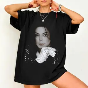 [Sale Up To 15% + Free Ship] – Vintage Michael Jackson Graphic Tee, Comfort Colors Oversized T-Shirt