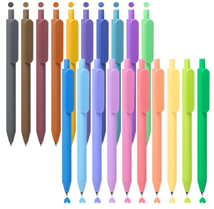 Pens  Retractable Quick Dry Ink Pens Fine Point , Smoooth Writing Pens Multicolor for Journaling, Drawing, Doodling, and Note Taking, Multicolor