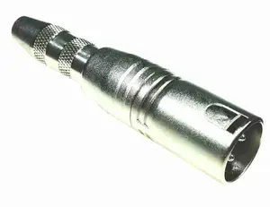AMERICAN RECORDER 3 pin XLR (male) to 1/4 inch TRS (female) Audio Adapter - Balanced