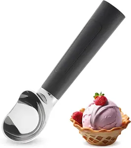 Electric Heated Ice Cream Scoop - Portable Heating Up To 158°F, Rechargeable With LED Display, IP67 Waterproof, Easy To Clean, Food Grade Materials